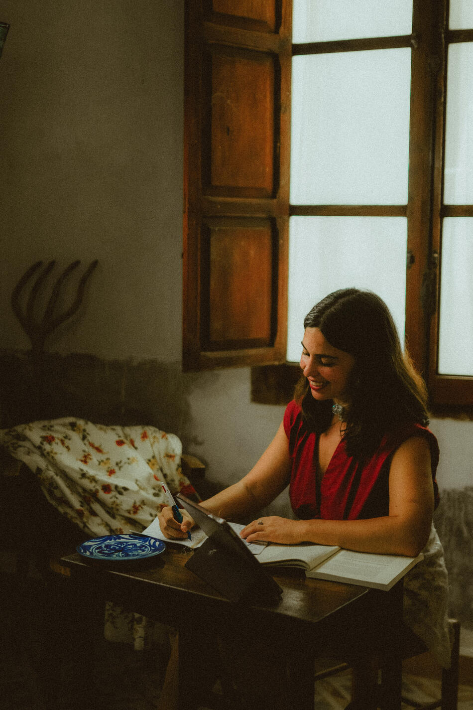 Palma M. Navarro Rodríguez, fundadora de La Marellà